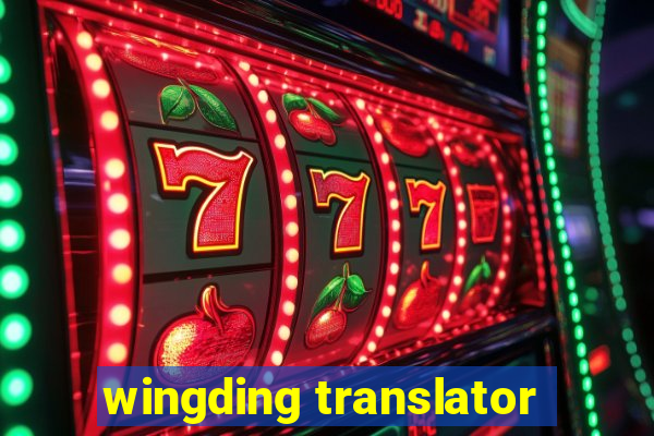 wingding translator